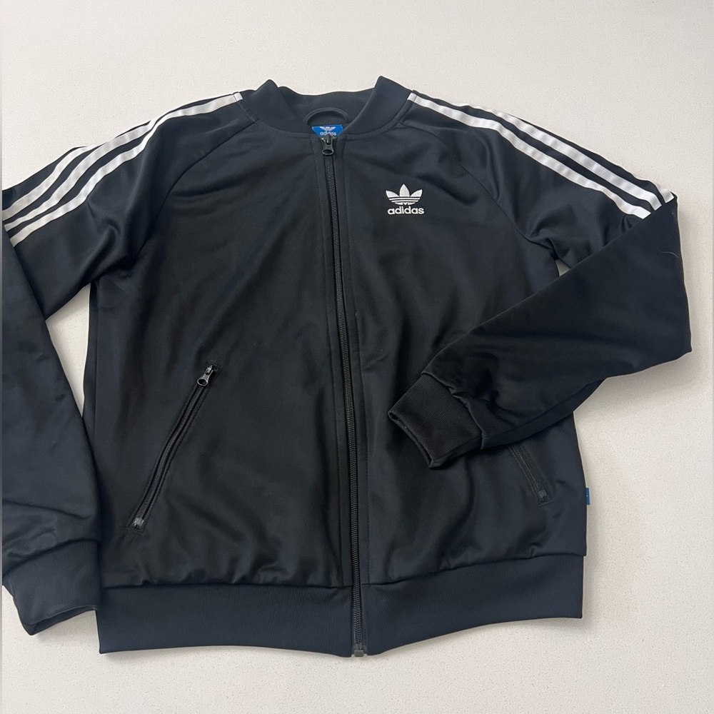 Adidas Originals Super Star Black Track Jacket Women's Small